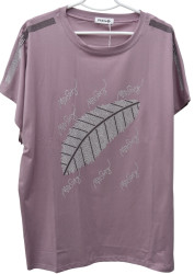 Футболки женские БАТАЛ оптом 85370621 1528-201