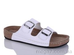 Шлепки, Sali-2 оптом 06-14 білий к.