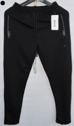 Спортивные штаны мужские (black) оптом 56097148 01-1