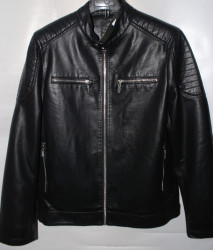 Куртки кожзам мужские FUDIAO (black) оптом 96014573 1822-59