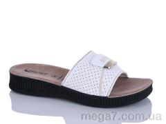 Шлепки, Sali-2 оптом 52-151 білий к.