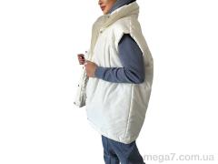 Жилетка, Mira оптом --- 008 молочний