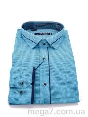 Рубашка, Enrico оптом Enrico  2389 l.blue