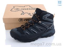 Ботинки, Restime оптом Restime AM023907 black-grey