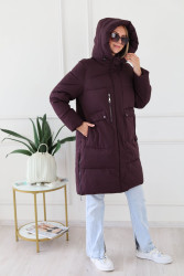 Куртки зимние женские INITIATE БАТАЛ оптом 93156047 6551-5