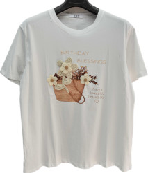 Футболки женские БАТАЛ оптом 35296170 26-08-260