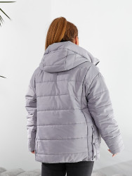 Куртки зимові жіночі ПОЛУБАТАЛ оптом BELUZA