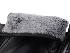 Перчатки, RuBi оптом R105Ж кожзам-махра black