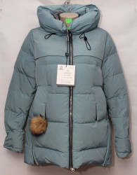 Куртки зимние женские БАТАЛ оптом 74350681 2062-18