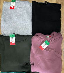 Худі жіночі на флісі БАТАЛ оптом