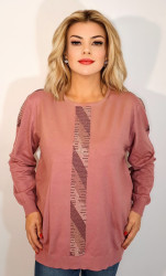 Свитера женские БАТАЛ оптом 67893142 9-51