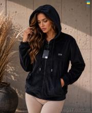 Кофта, Sport style оптом 80 чорний