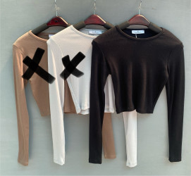 Лонгсливи (чорні) жіночі оптом ---