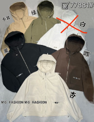 Худи женские (бежевый) оптом Estella park 46758213 77881-18