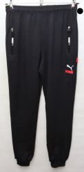 Спортивные штаны мужские (black) оптом 47986123 4006-5