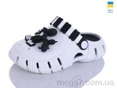 Кроксы, Lot Shoes оптом 012 біло-чорний
