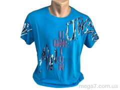 Футболка, TurkishBrend оптом --- 22003 блакитний
