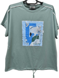 Футболки жіночі БАТАЛ оптом 