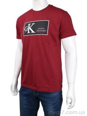 Футболка, Мир оптом 3707-0083-2 bordo