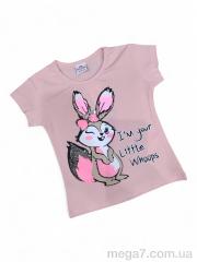 Футболка, Kids-modnik оптом --- 4094 пудра