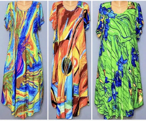 Платья женские БАТАЛ оптом 20479583 1286-73