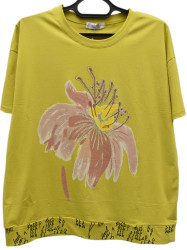 Футболки женские БАТАЛ оптом 39640527 750-104