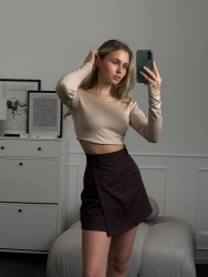 Юбки-шорты женские оптом 14756902 510-112