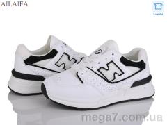 Кроссовки, Ailaifa оптом Ailaifa MX803 white-black