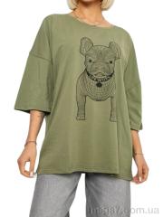 Футболка, Massmag оптом 3008 хакі