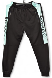 Спортивные штаны мужские (черный) оптом 49150682 001-10