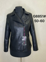 Куртки кожзам женские БАТАЛ оптом 94678015 G8851-7