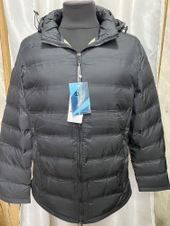 Куртки демисезонные мужские ZKE БАТАЛ (черный) оптом 51798360 91032B-3