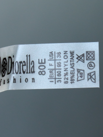 Бюстгальтер Diorella 38002Е (  чёрный, E  6 шт. )