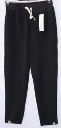 Спортивные штаны женские БАТАЛ на меху оптом 56723418 B635-2-37
