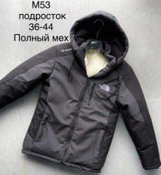 Куртки зимние подростковые оптом 42615039 53-22