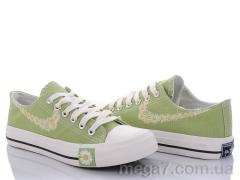 Кеды, Class Shoes оптом 708 зеленый