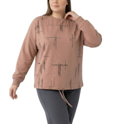 Свитшоты женские БАТАЛ оптом 32106948 6508-56