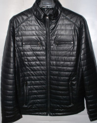 Куртки кожзам мужские FUDIAO (black) оптом 07621953 602 -35