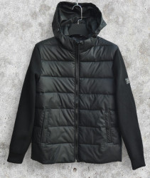 Куртки демисезонные мужские PANDA (черный) оптом 52681793 2391-20