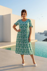 Платья женские БАТАЛ оптом 87054691 790-57