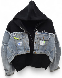 Куртки джинсовые женские оптом 58741092 10473 -114