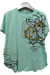 Футболки женские БАТАЛ оптом 81709356 782-2