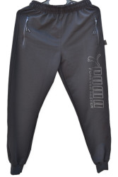 Спортивные штаны подростковые (черный) оптом 28357046 005-3