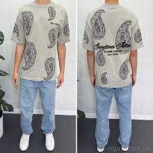 Футболка, I8denim оптом 90585 gri