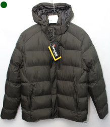 Куртки зимние мужские WOLFTRIBE (khaki) оптом QQN 70512649 A01-24