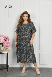 Платья женские БАТАЛ оптом 37960518 A12-105