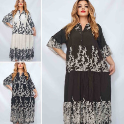 Платья женские БАТАЛ оптом 10945678 765-5