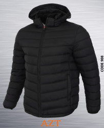 Куртки демисезонные мужские БАТАЛ (черный) оптом 75089324 908-26