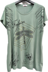 Футболки женские БАТАЛ оптом 72391608 503-30