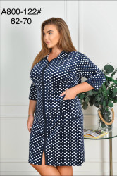 Халати жіночі БАТАЛ оптом XUE LI XIANG